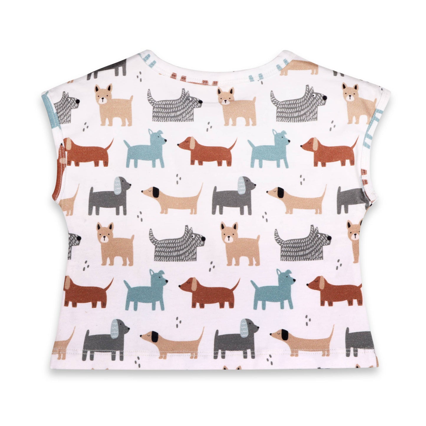 Dog Baby Tee Top + Shorts (Organic Jersey) - by Carlyle Avenue