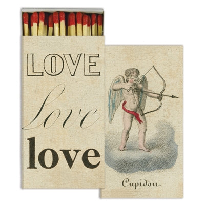 Matches - Cupid & Love - Red - Matches by Carlyle Avenue