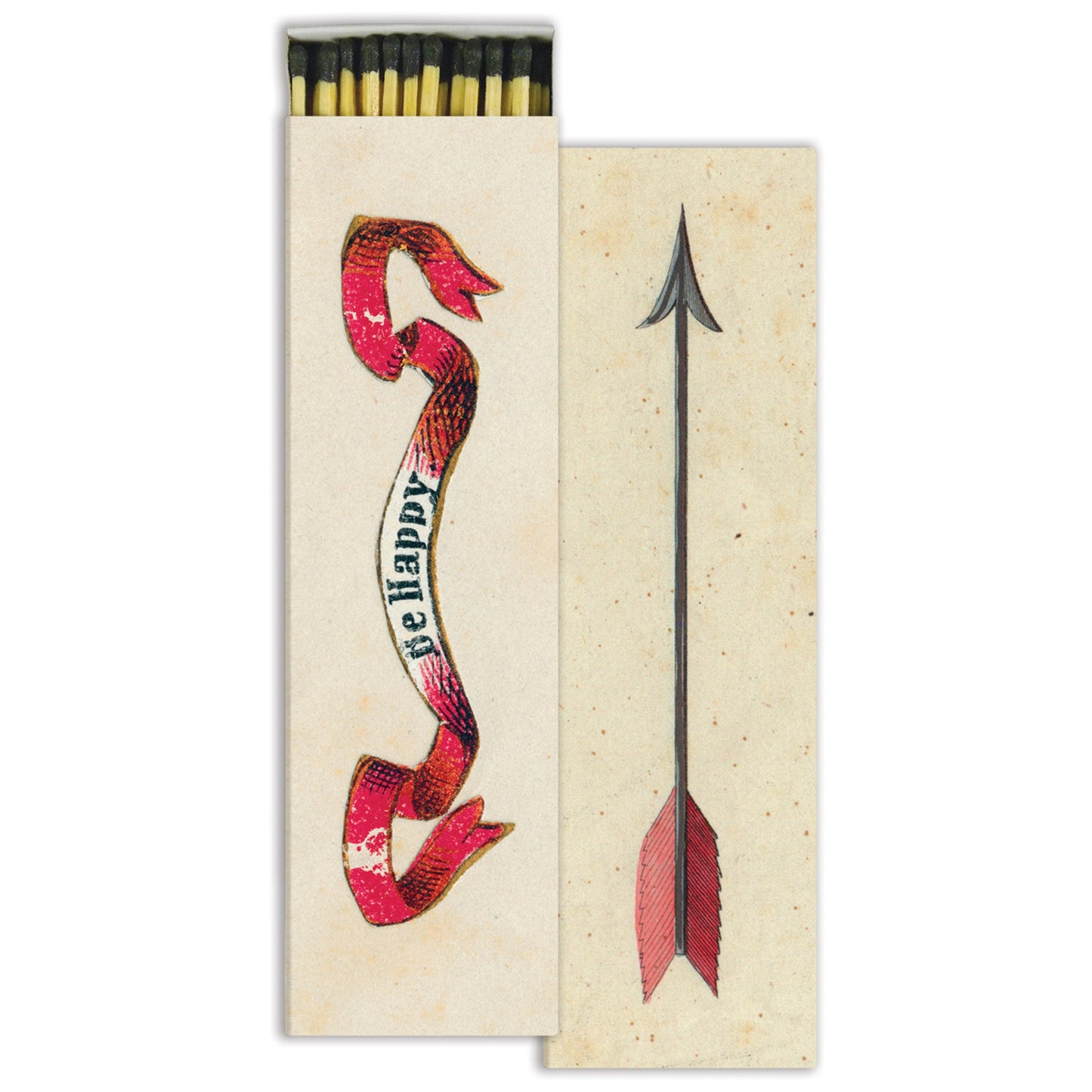 Long Matches - Be Happy & Arrow - Matches by Carlyle Avenue
