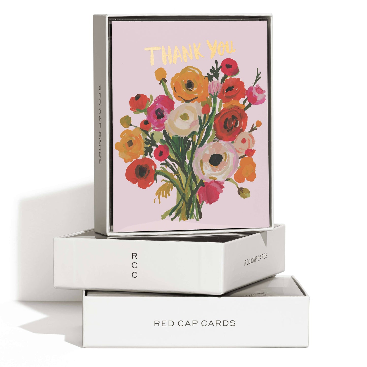 Ranunculus Bouquet greeting card - Greeting Cards by Carlyle Avenue