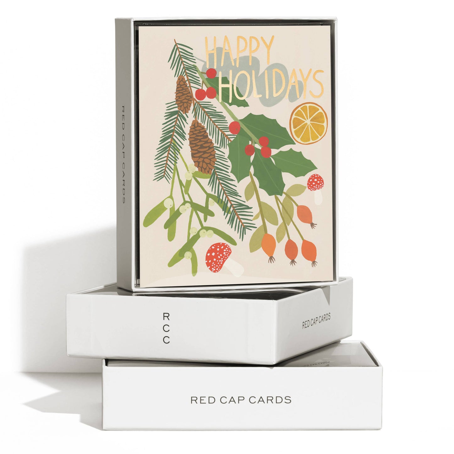 Holiday Green greeting card - Greeting Cards by Carlyle Avenue