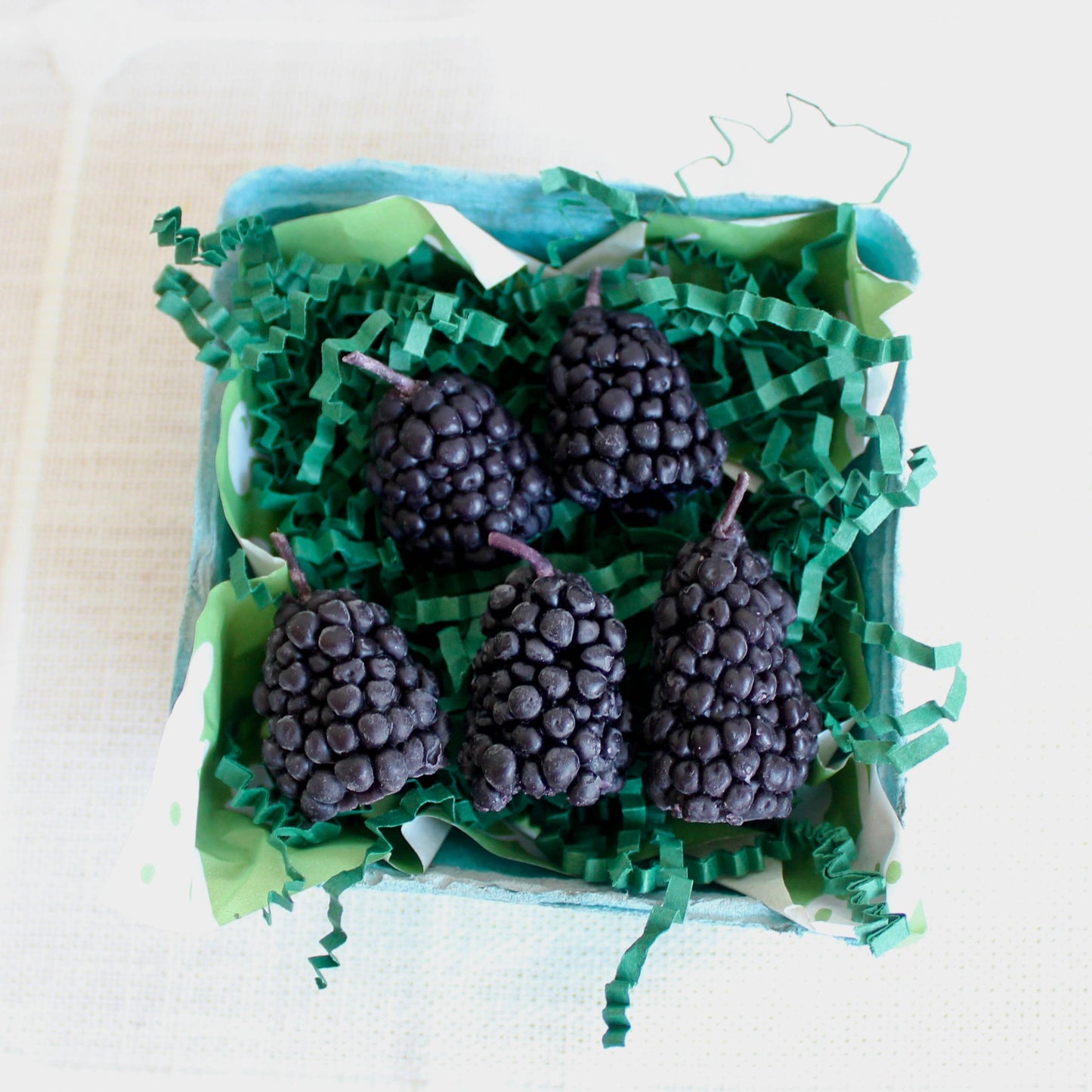 Beeswax Blackberry Birthday Candles