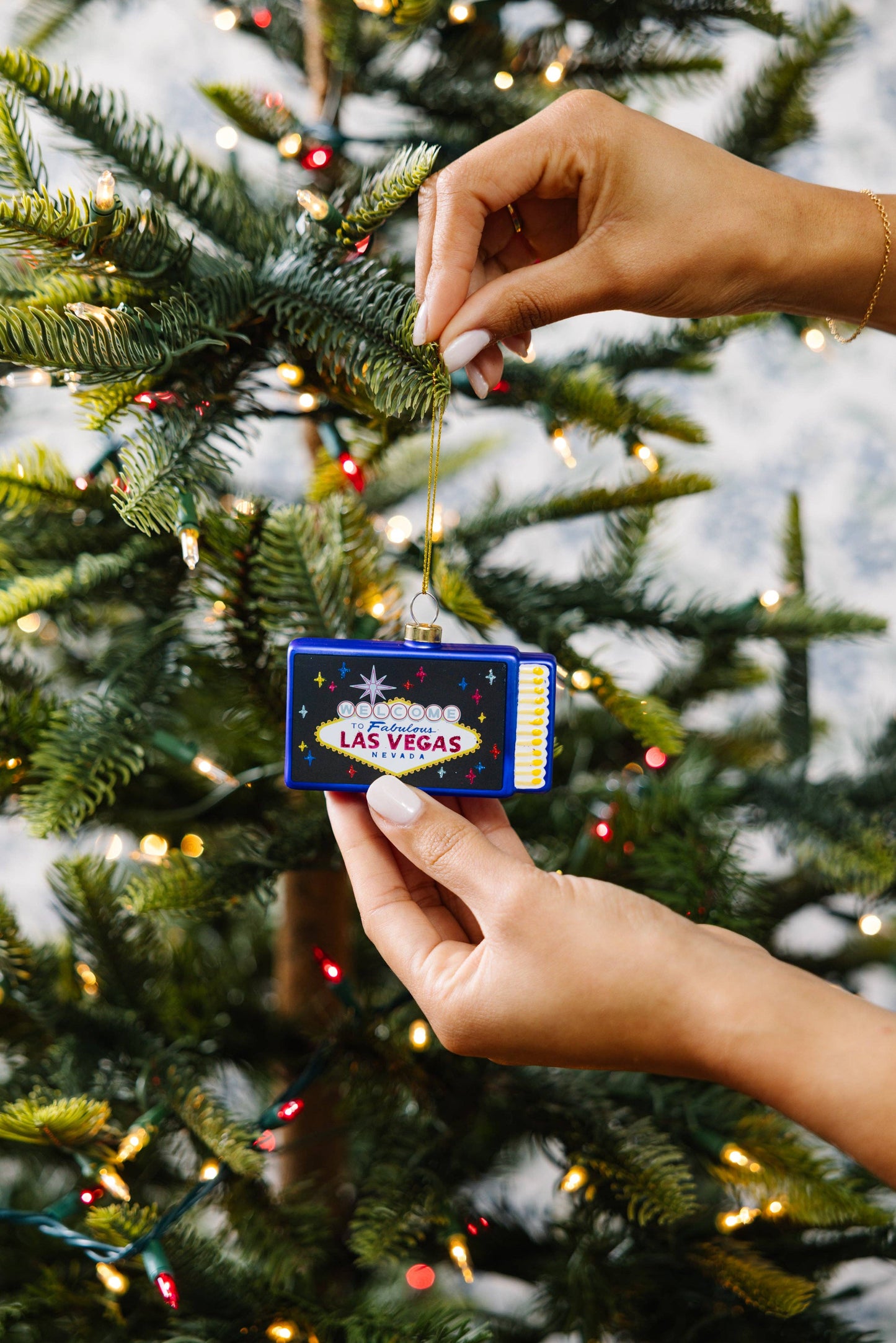Matchbook Ornament - Las Vegas - by Carlyle Avenue