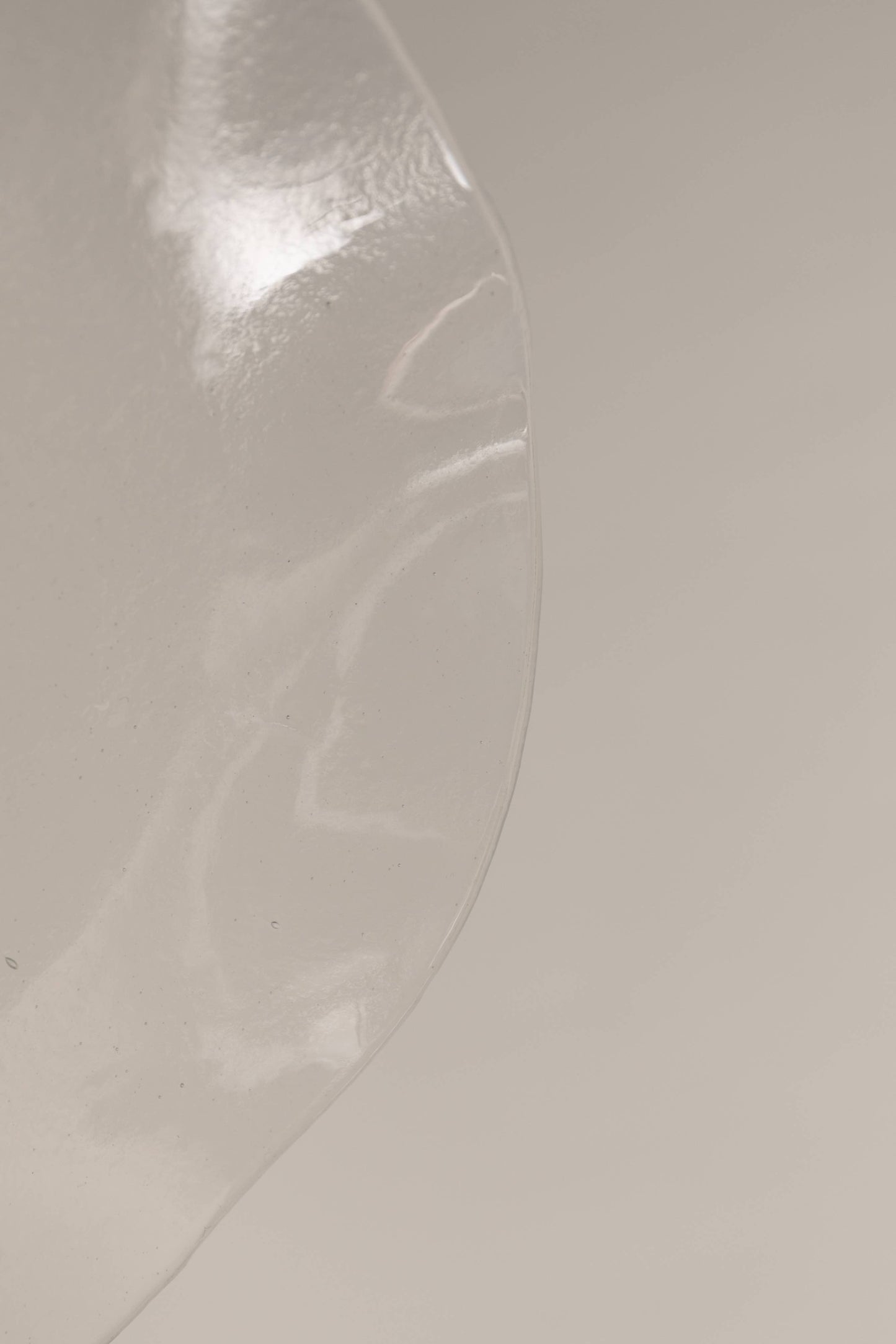 Small Petal Plate, Opal (Transparent) - Plates by Carlyle Avenue