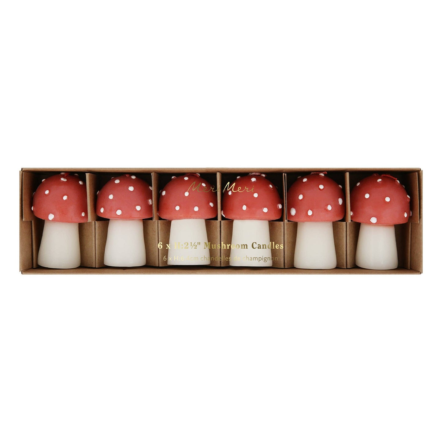 Mini Mushroom Candles - Candles by Carlyle Avenue