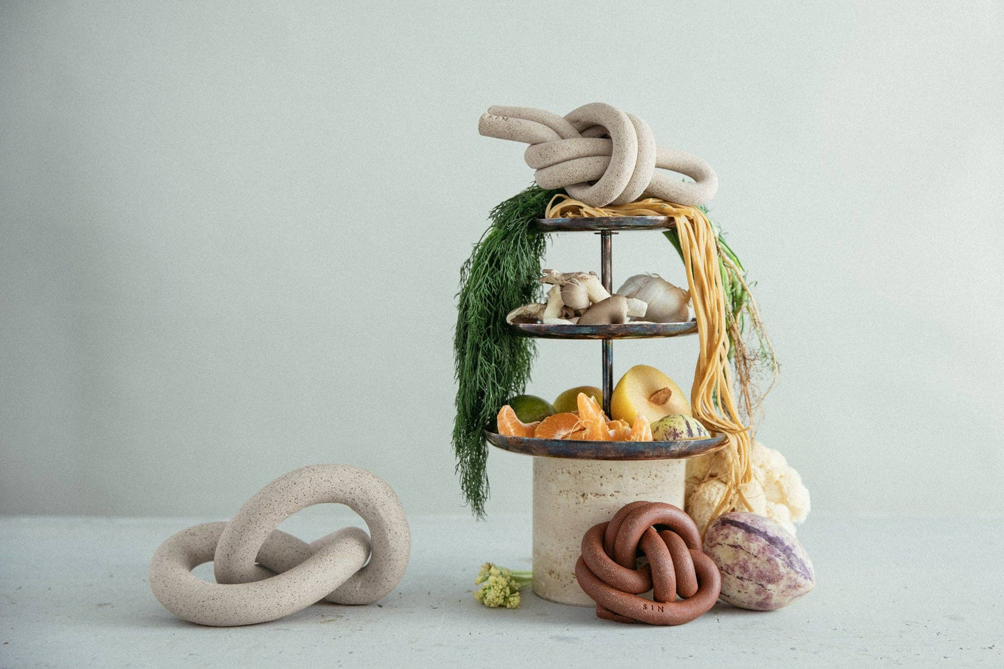 Infinity Knot, Sand - by Carlyle Avenue