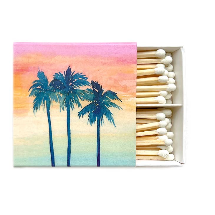 Watercolor Sunset Matches - Matches by Carlyle Avenue