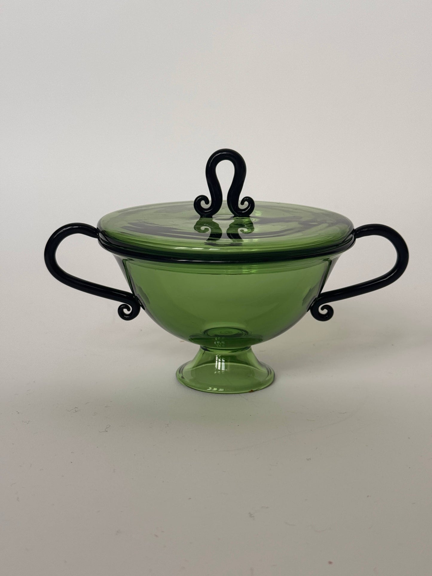 Preserves Jar, Green/Black