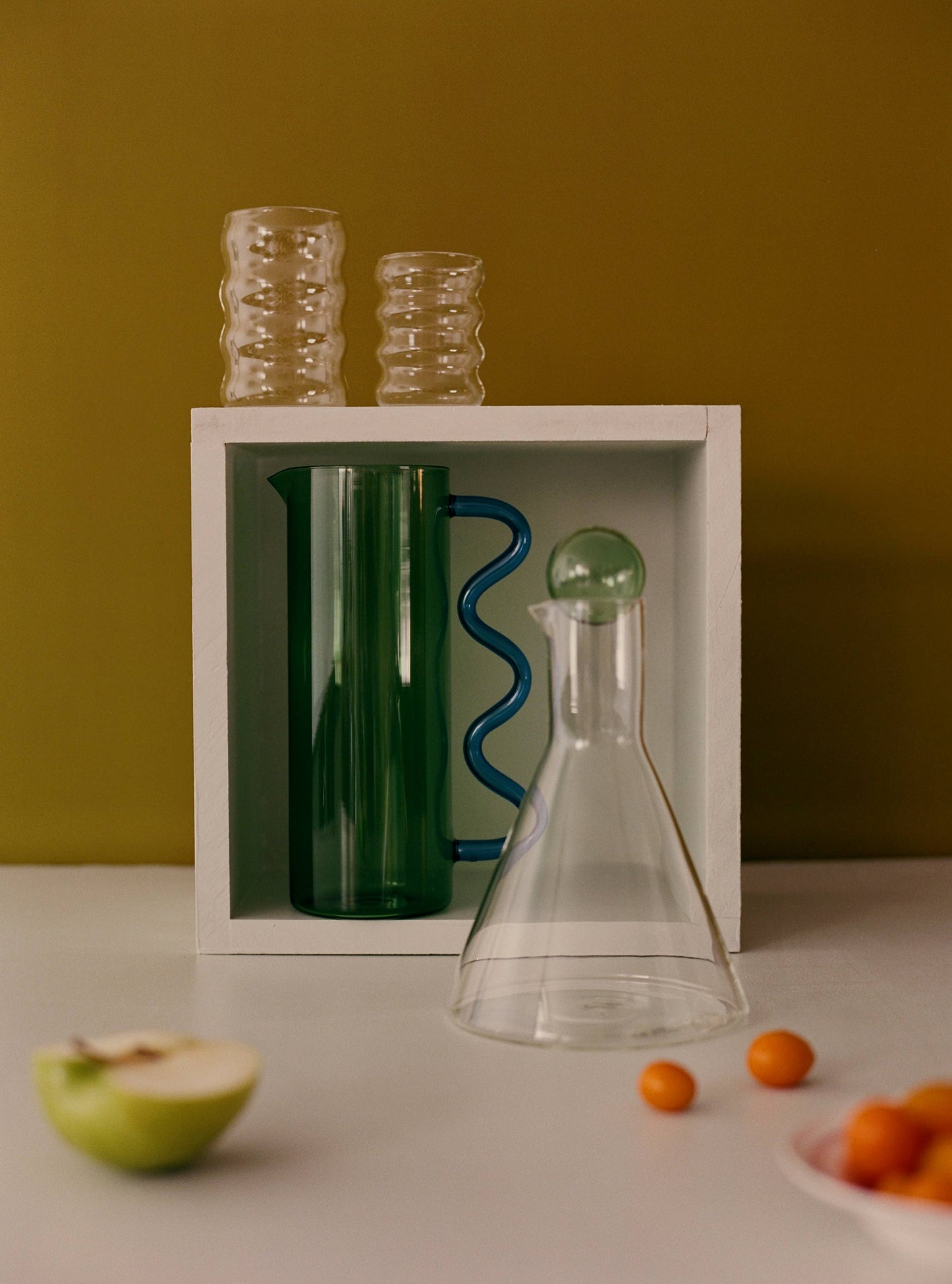 6oz Ripple Cup, Clear - Glassware by Carlyle Avenue