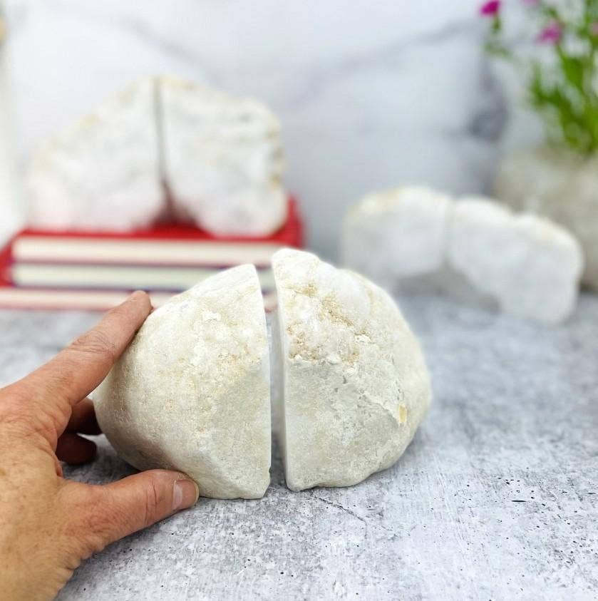 Moroccan Geode Bookend (RK1-33) - by Carlyle Avenue