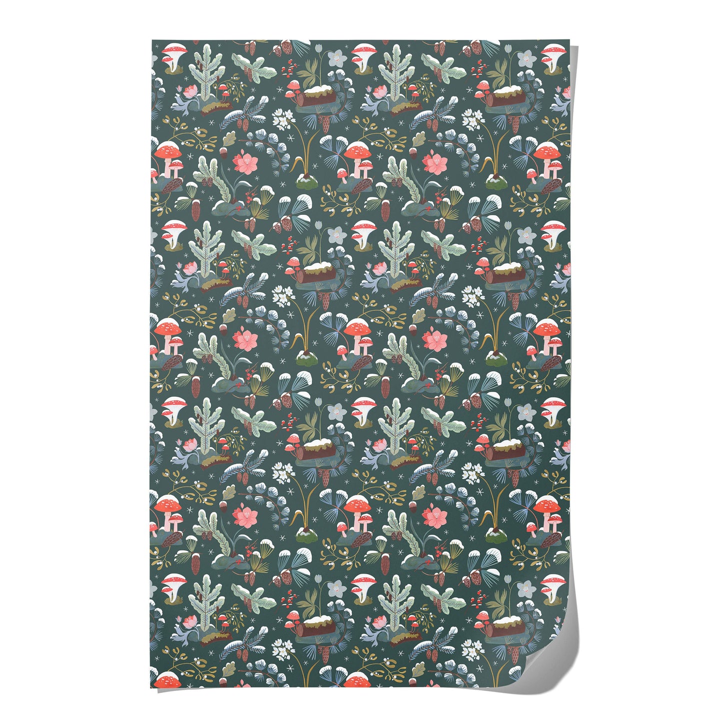 Holiday Moss holiday wrapping paper
