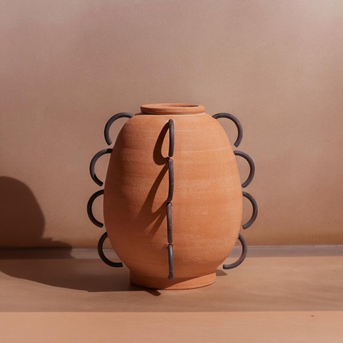 Ella Terracota Vessel - Vases by Carlyle Avenue