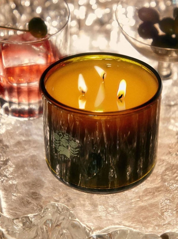 Jasmine Damask Rose Candle - 3-Wick