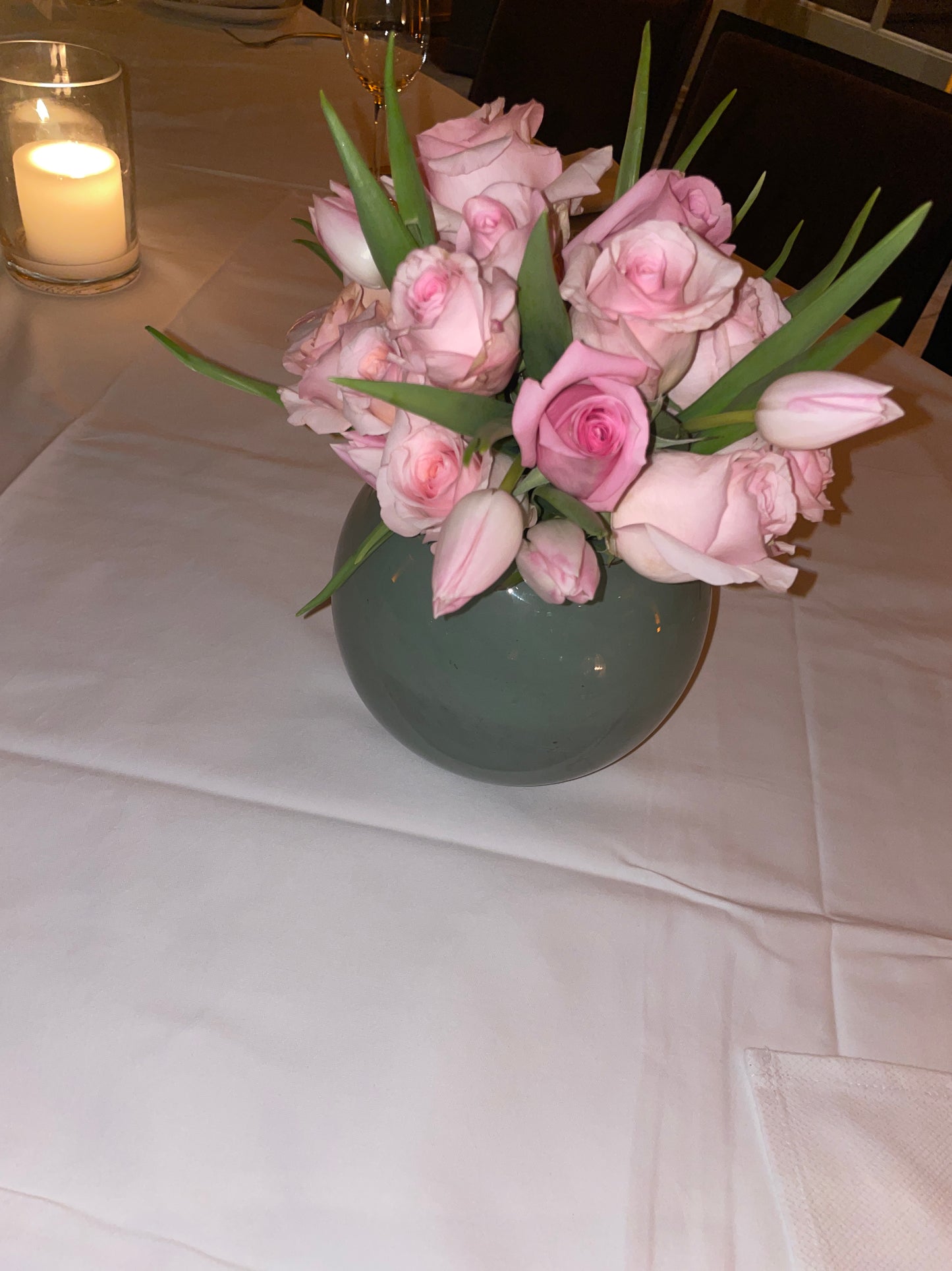 Lumen Sage Blown Glass Vase - Vases by Carlyle Avenue