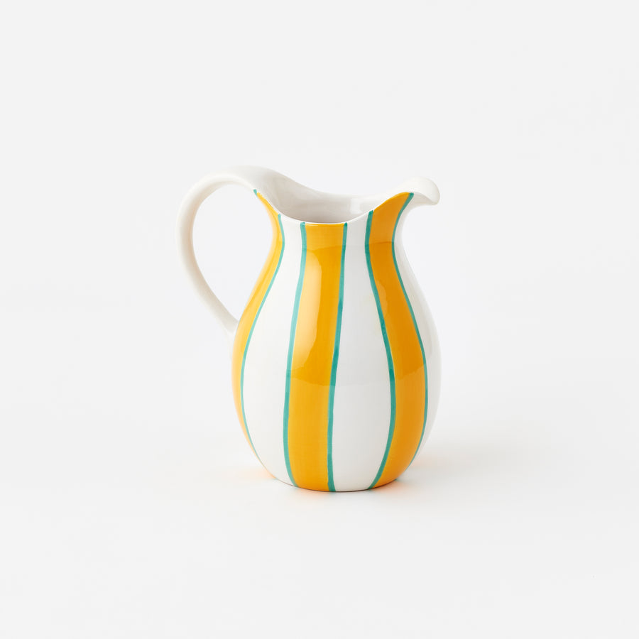 Terrazzo Striped Pitcher