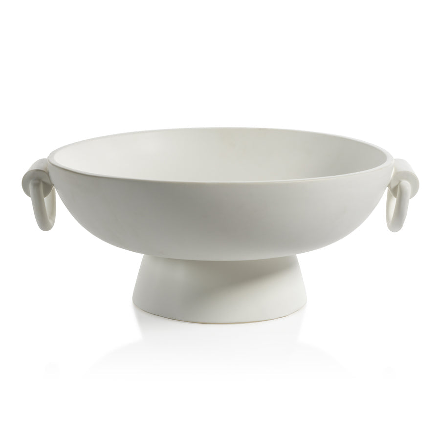 Vienna Matte White Ceramic Bowl