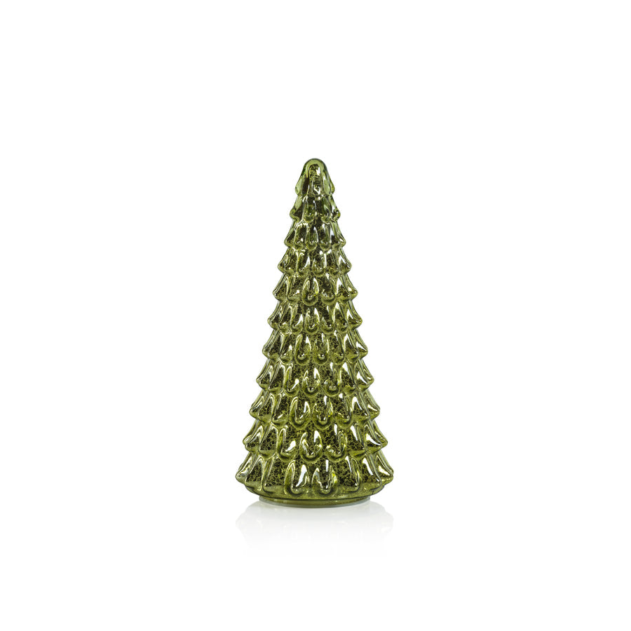 Davos LED Antique Tree - Green - Christmas Decor by Carlyle Avenue