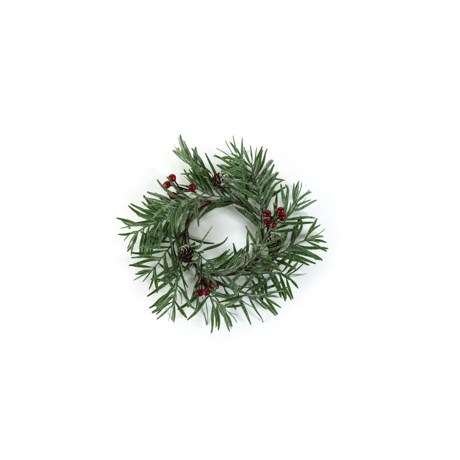California Pepper Wreath - 8.5" - Christmas Decor by Carlyle Avenue