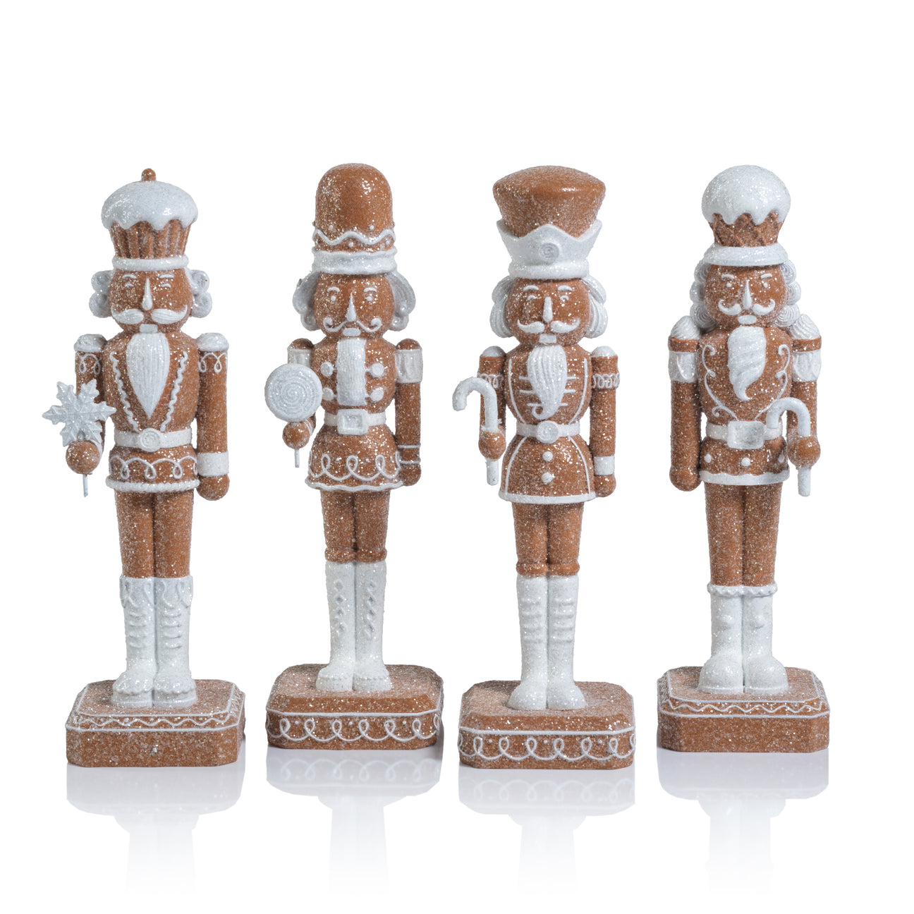 Gingerbread Soldiers - Set of 4 Assorted - Christmas Decor by Carlyle Avenue