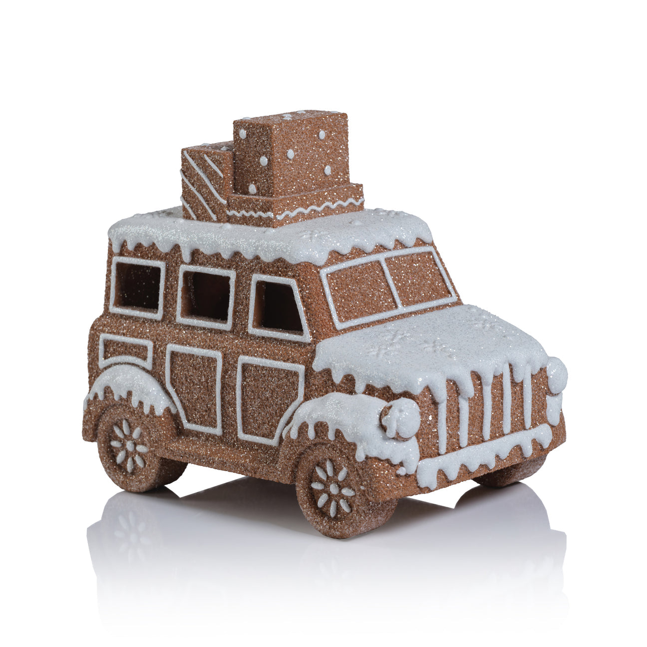 LED Gingerbread Car - Christmas Decor by Carlyle Avenue