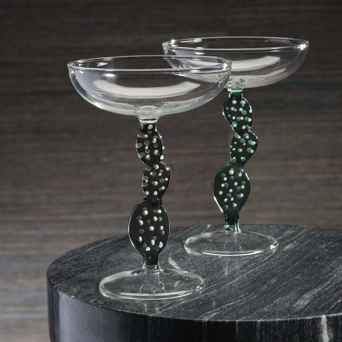 Climbing Cacti Tequila Cocktail Glasses - Set of 4