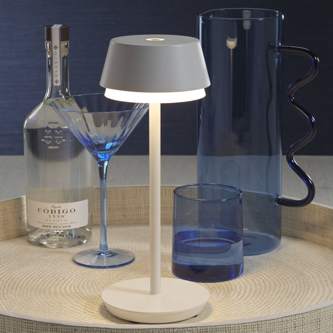 TIVOLI Rechargeable Table Light - Matte White - by Carlyle Avenue