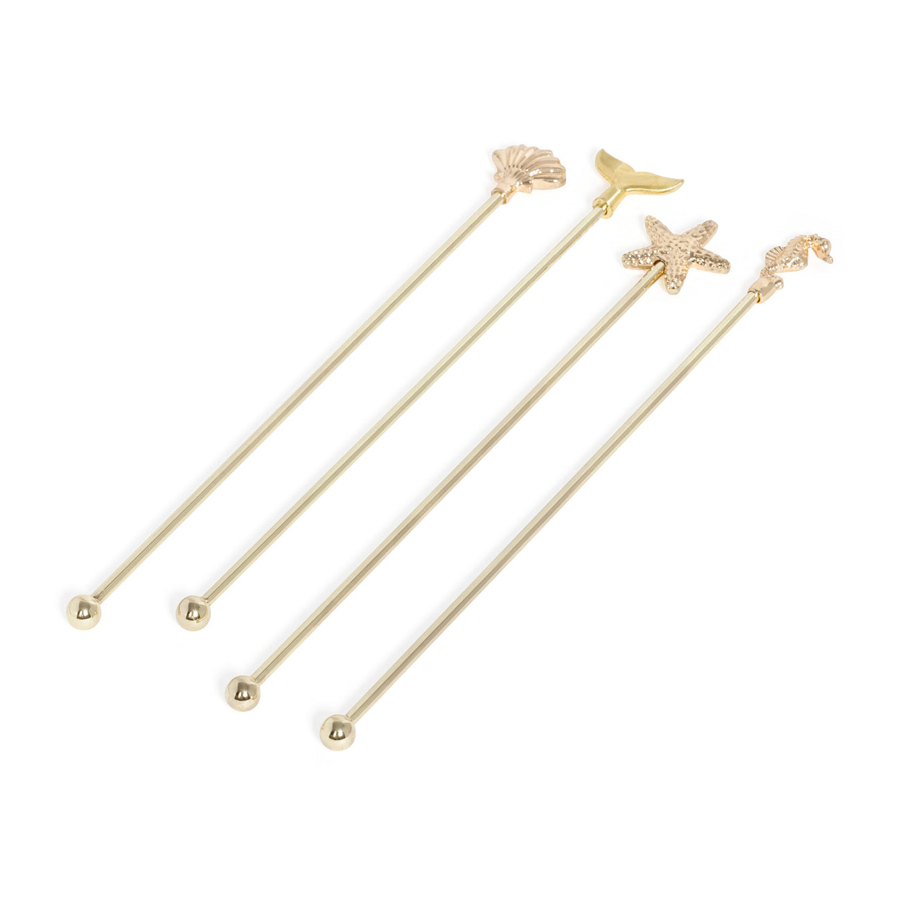 Marine Life Drink Stirrer - Set of 4