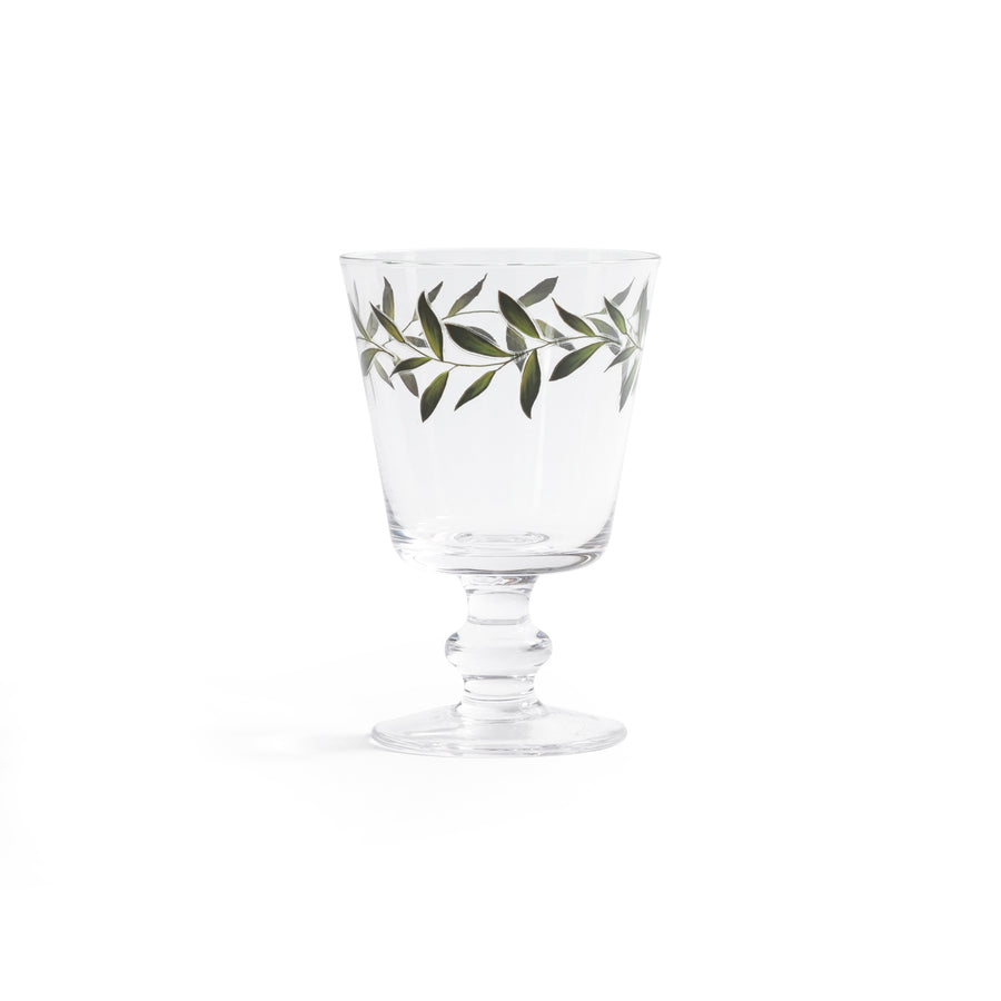 Whispering Leaves Stemmed Glass - Set of 6
