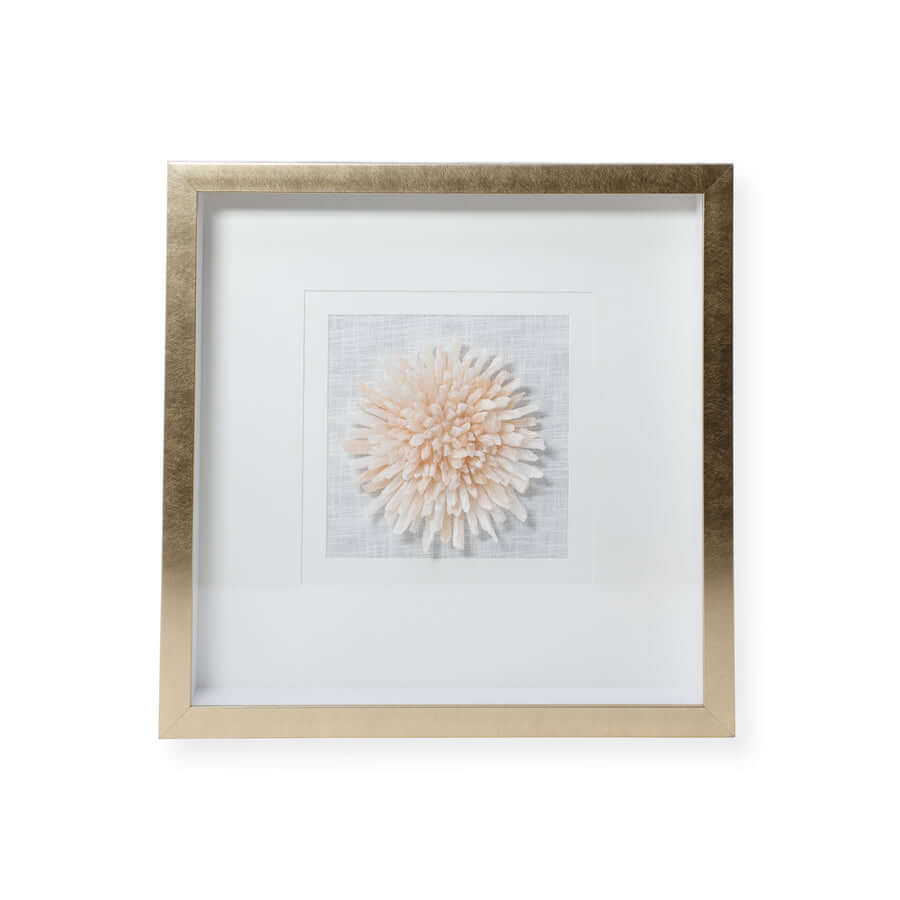 Framed Golden Selenite Stone