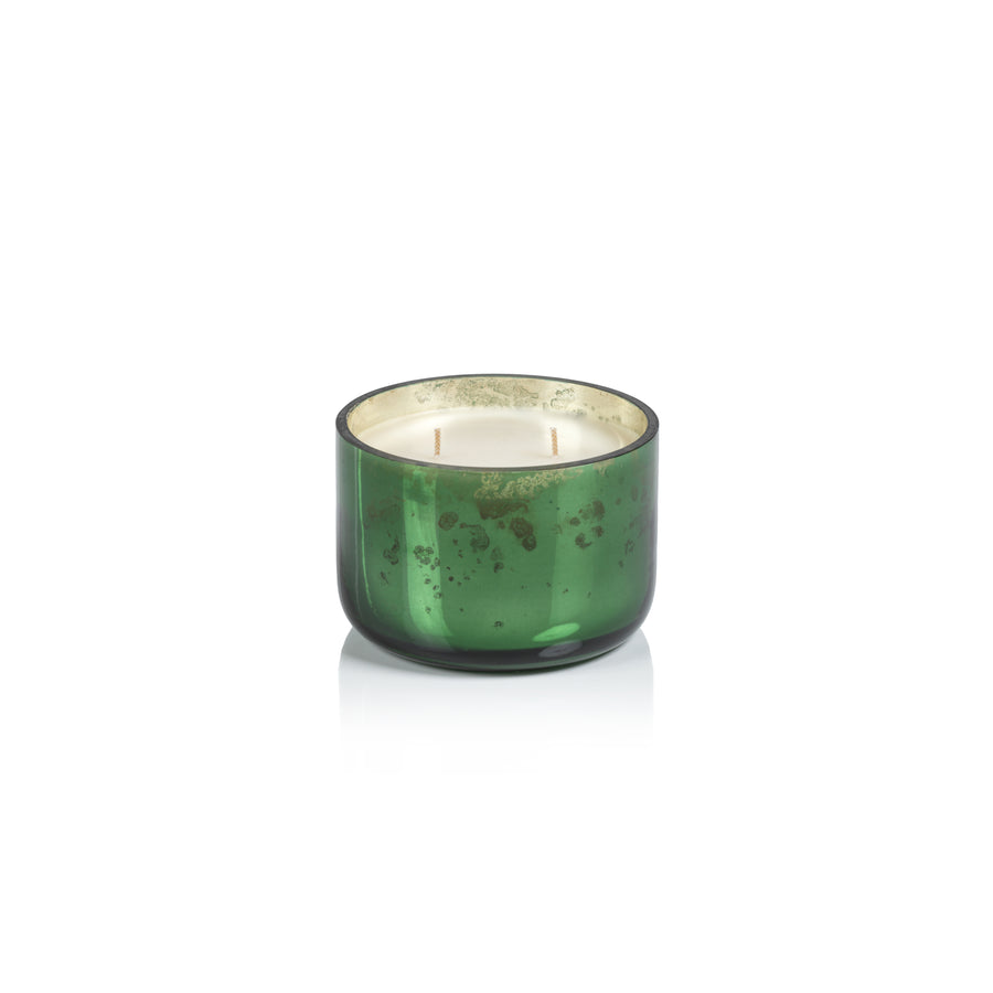 Siberian Fir Scented Candle Jar - Green