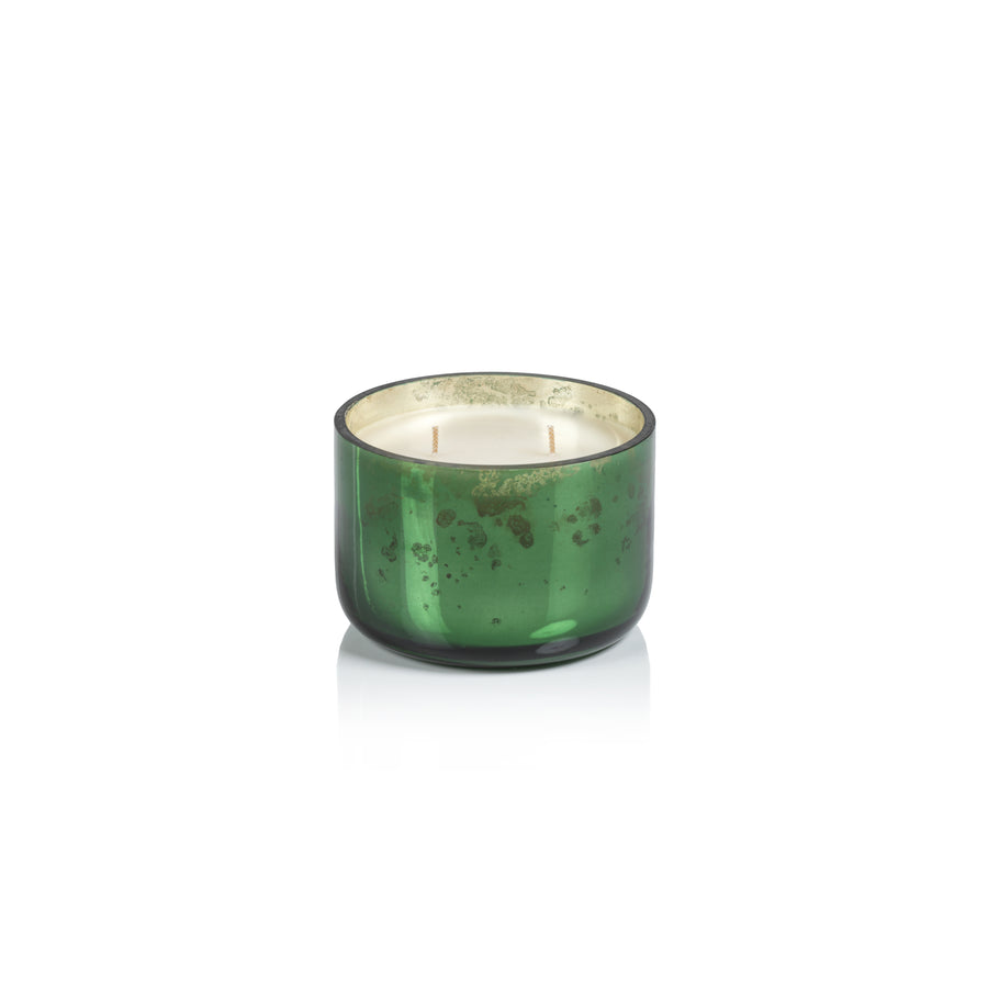 Siberian Fir Scented Candle Jar - Green - Candles by Carlyle Avenue
