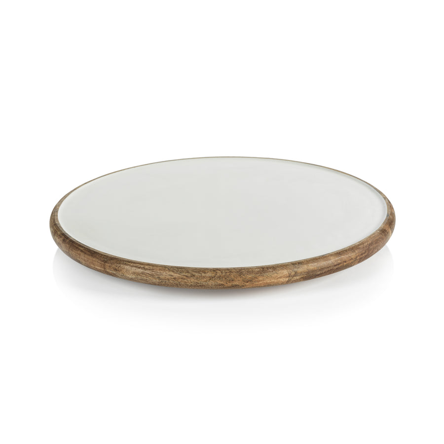 Maresias Mango Wood Lazy Susan - Trays by Carlyle Avenue
