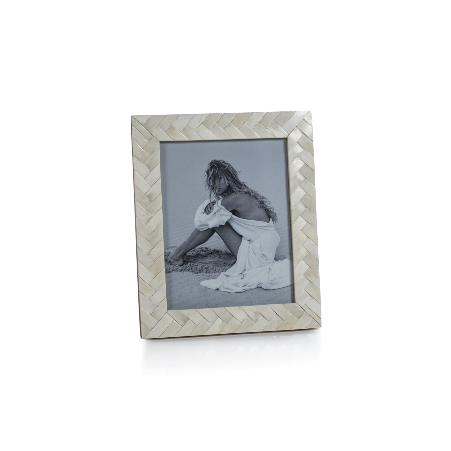 Bone Braided Photo Frame - Picture Frames by Carlyle Avenue