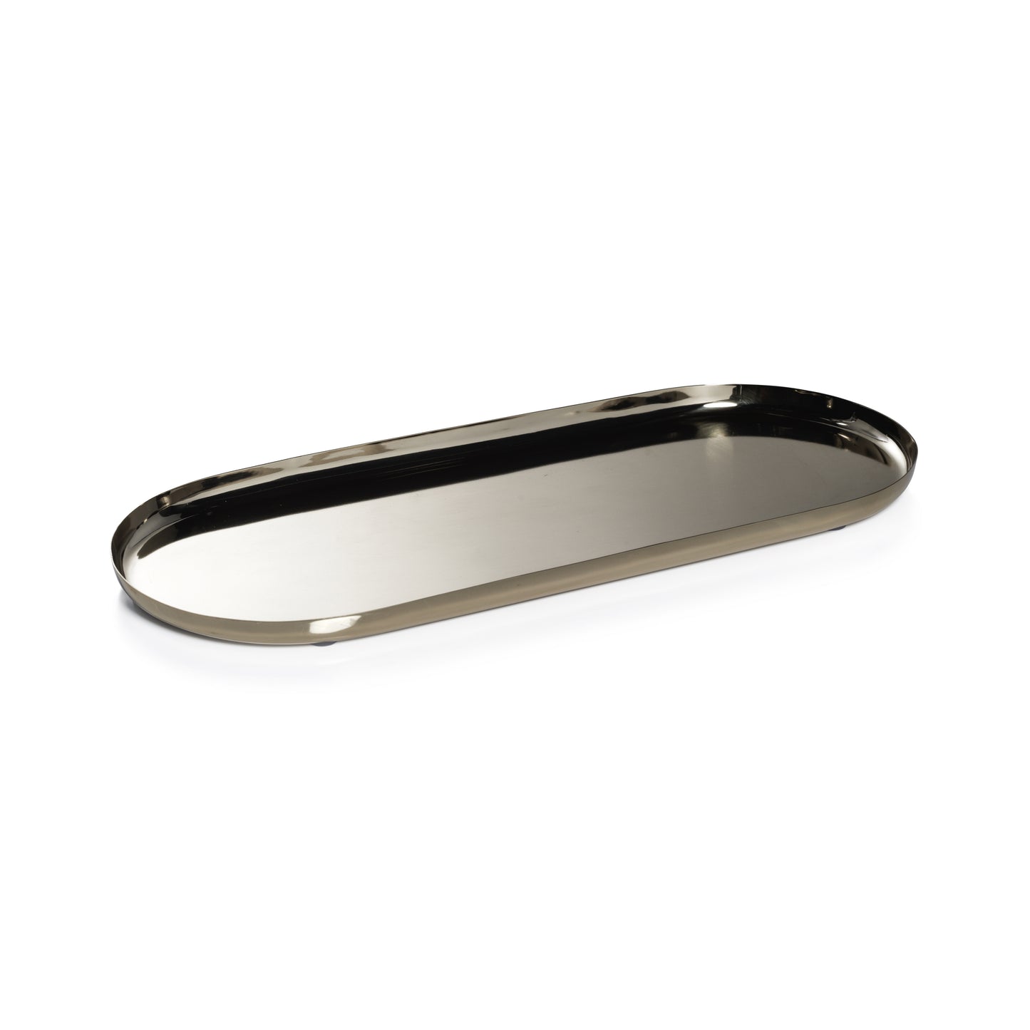 Park Lane Oval Tray - Gold - Trays by Carlyle Avenue