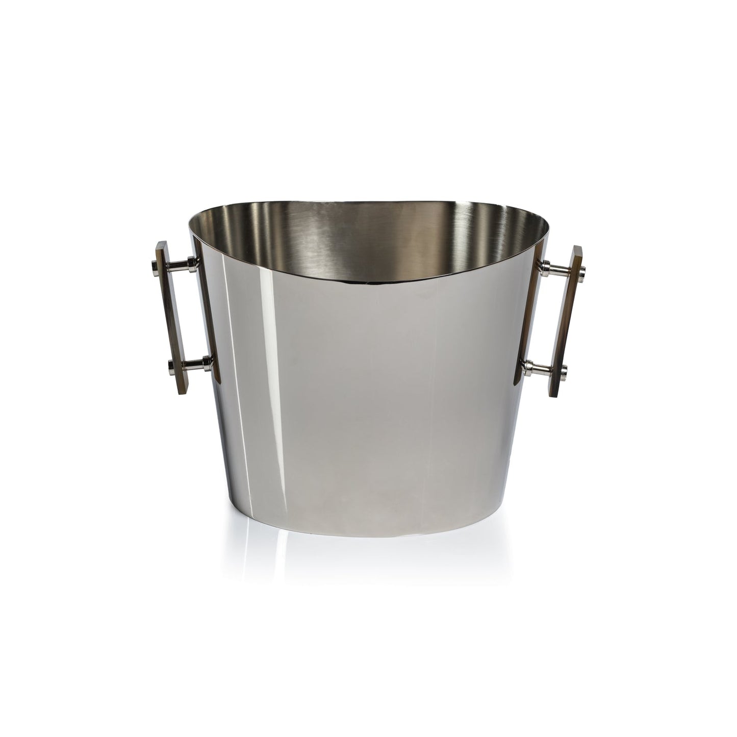 The Berkeley Wine Cooler / Ice Bucket with Horn Handles - Large - Ice Bucket by Carlyle Avenue