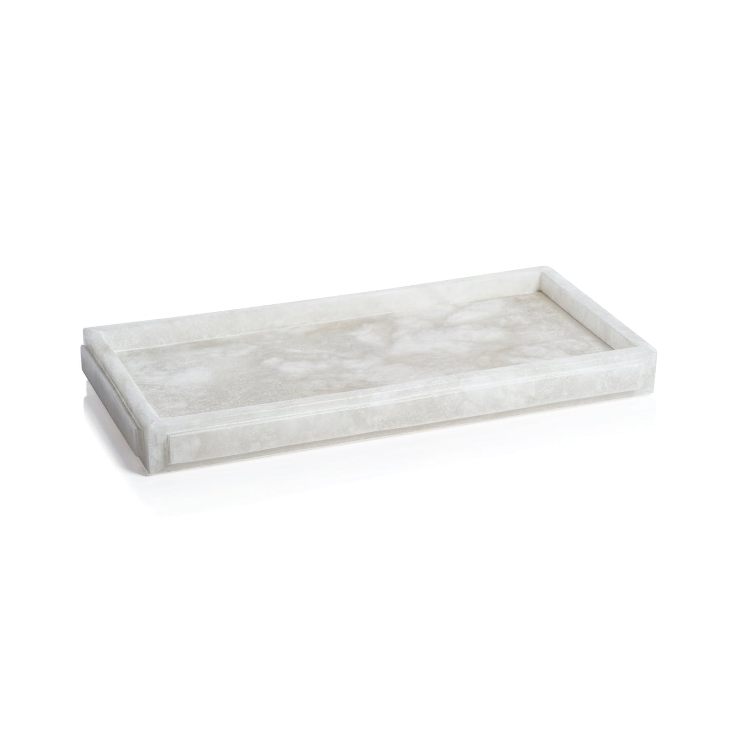 Côte d'Azur Alabaster Vanity Tray - Trays by Carlyle Avenue
