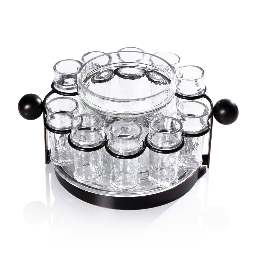 Agave Ten Shot Tequila Set with Ice Bucket - Barware by Carlyle Avenue