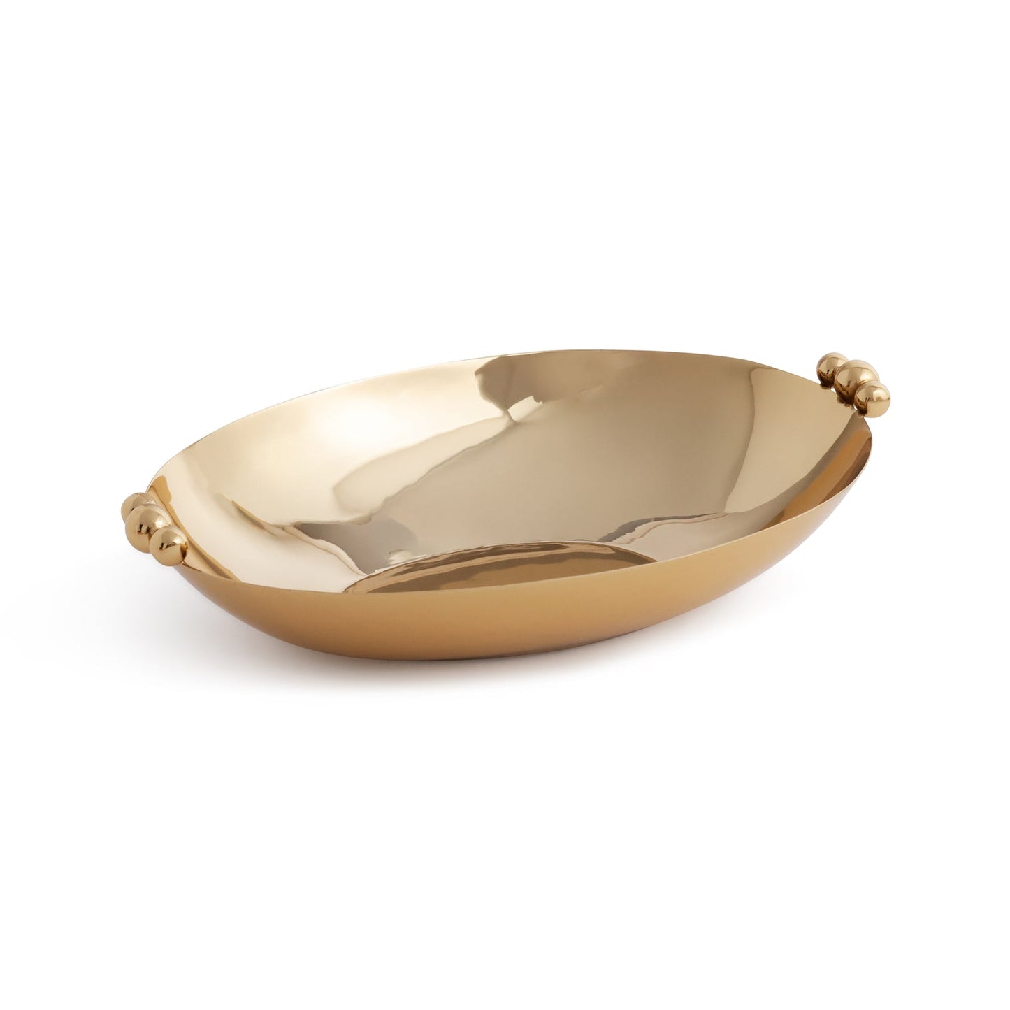 Alloy Serving Bowl - Polished Gold