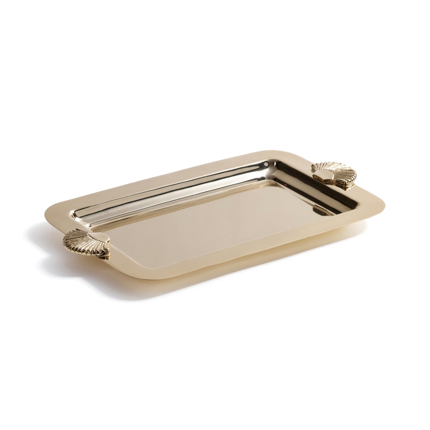 Cap Ferrat Fan Shell Design Serving Tray - CARLYLE AVENUE