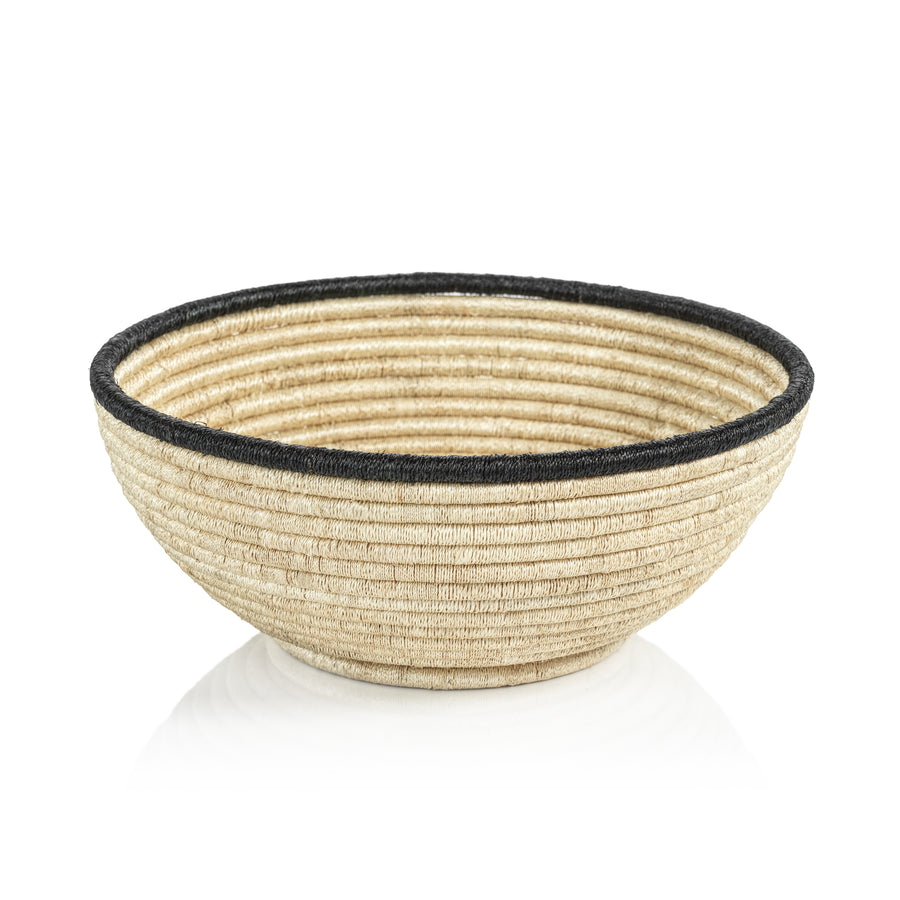 Martigues Coiled Abaca Bowl - Bowls by Carlyle Avenue