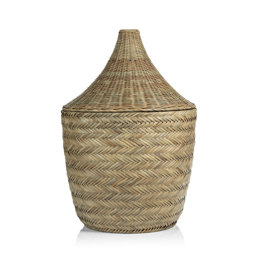 Set of 2 Mayfair Rattan Baskets - Baskets by Carlyle Avenue
