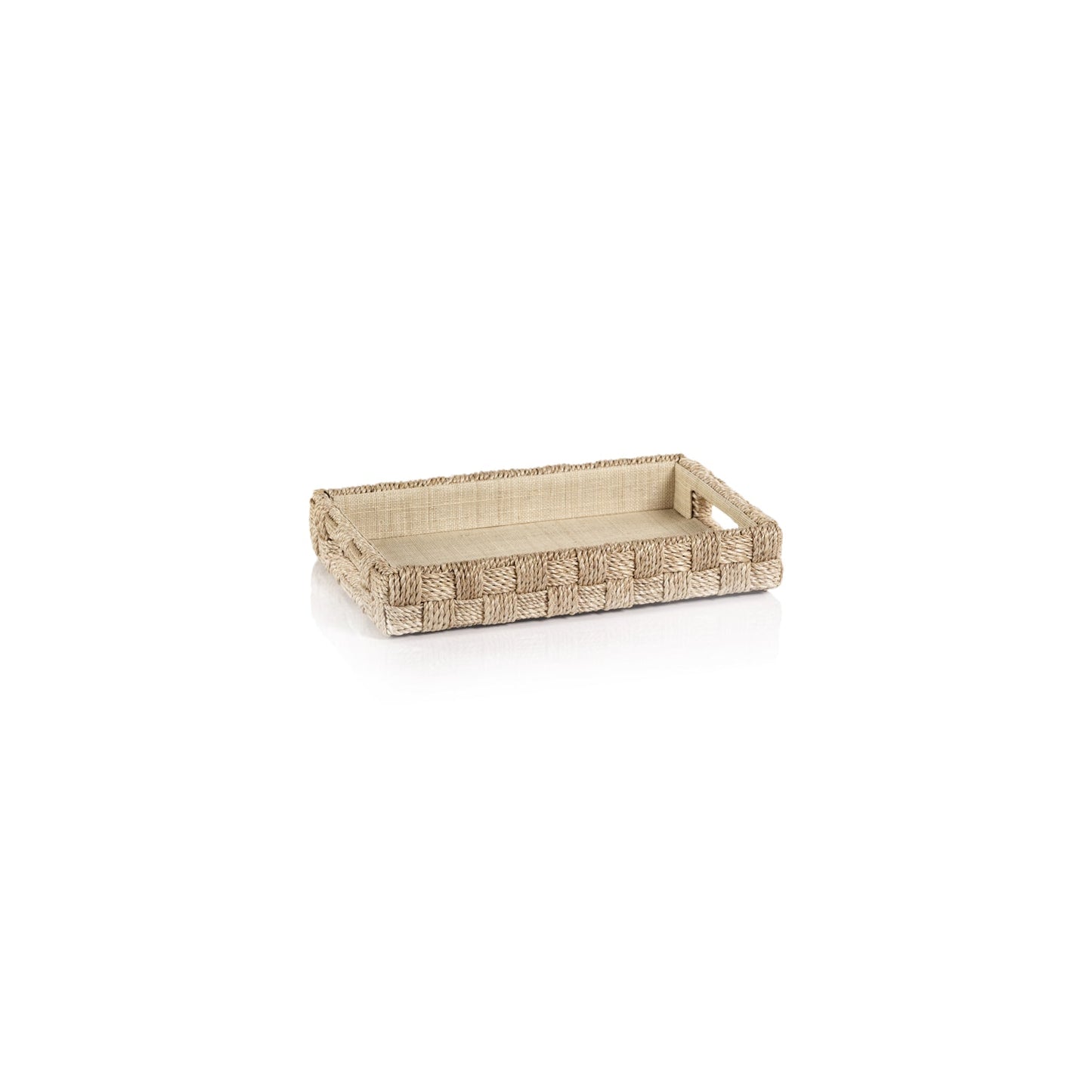 Abaca Rope Serving Tray - Small - Decorative Trays by Carlyle Avenue