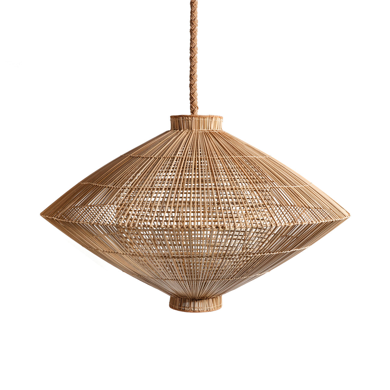 Solara Woven Buri Pendant