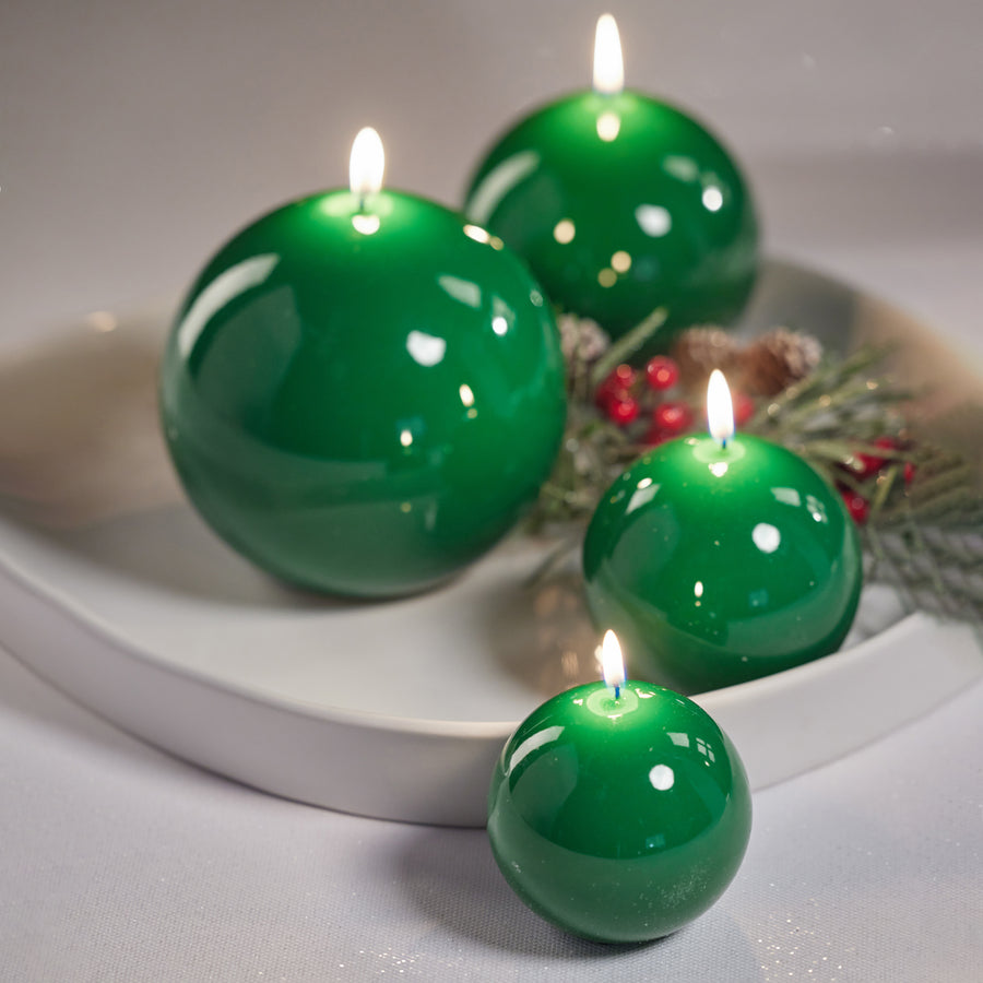 Lacquer Ball Candle - Light Green