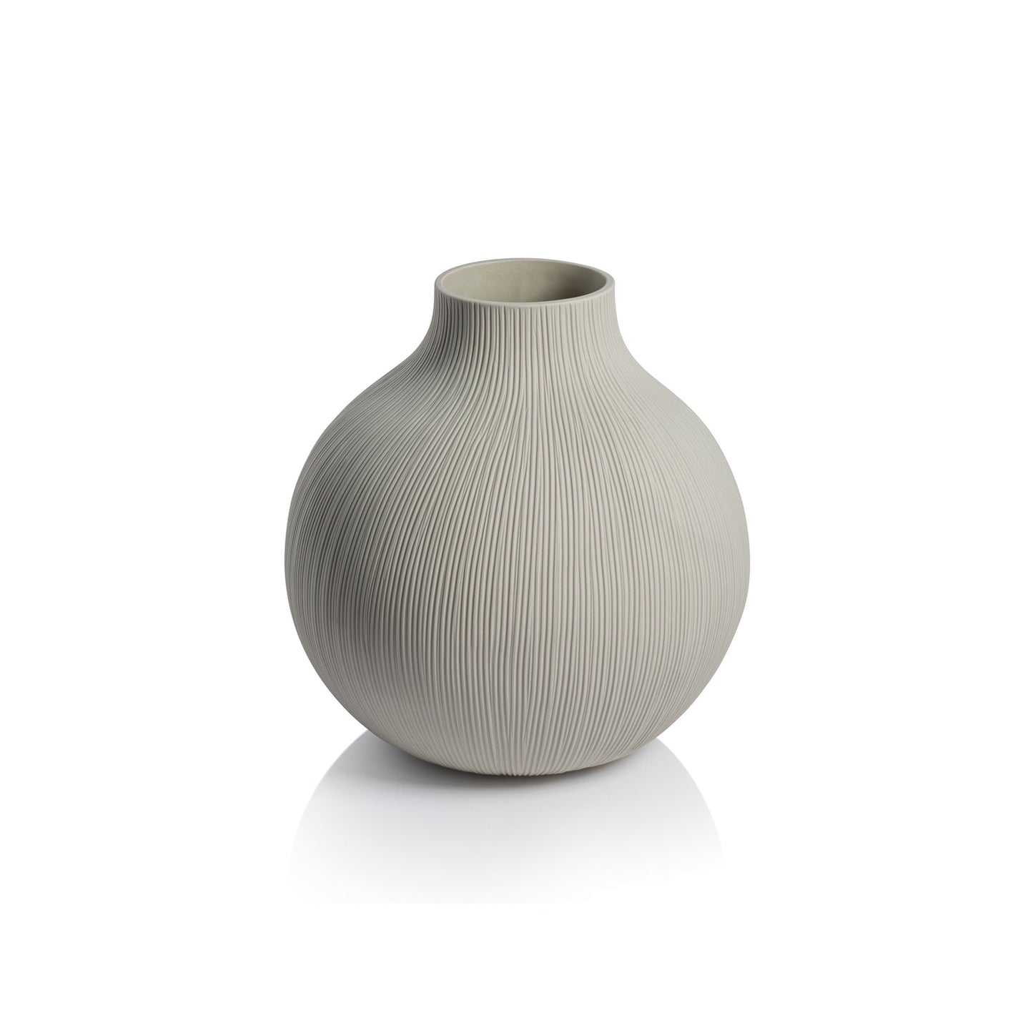 Punta Mita Ceramic Vase - Cream - Vases by Carlyle Avenue