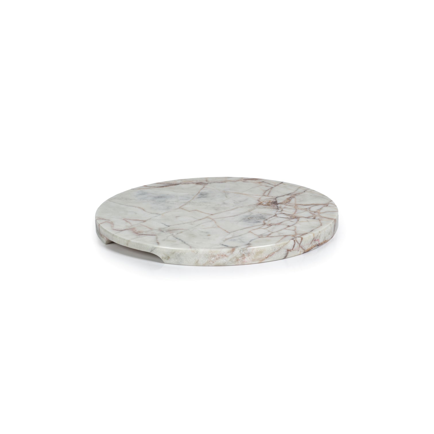 Rosso Verona Polished Marble Cheese & Charcuterie Board