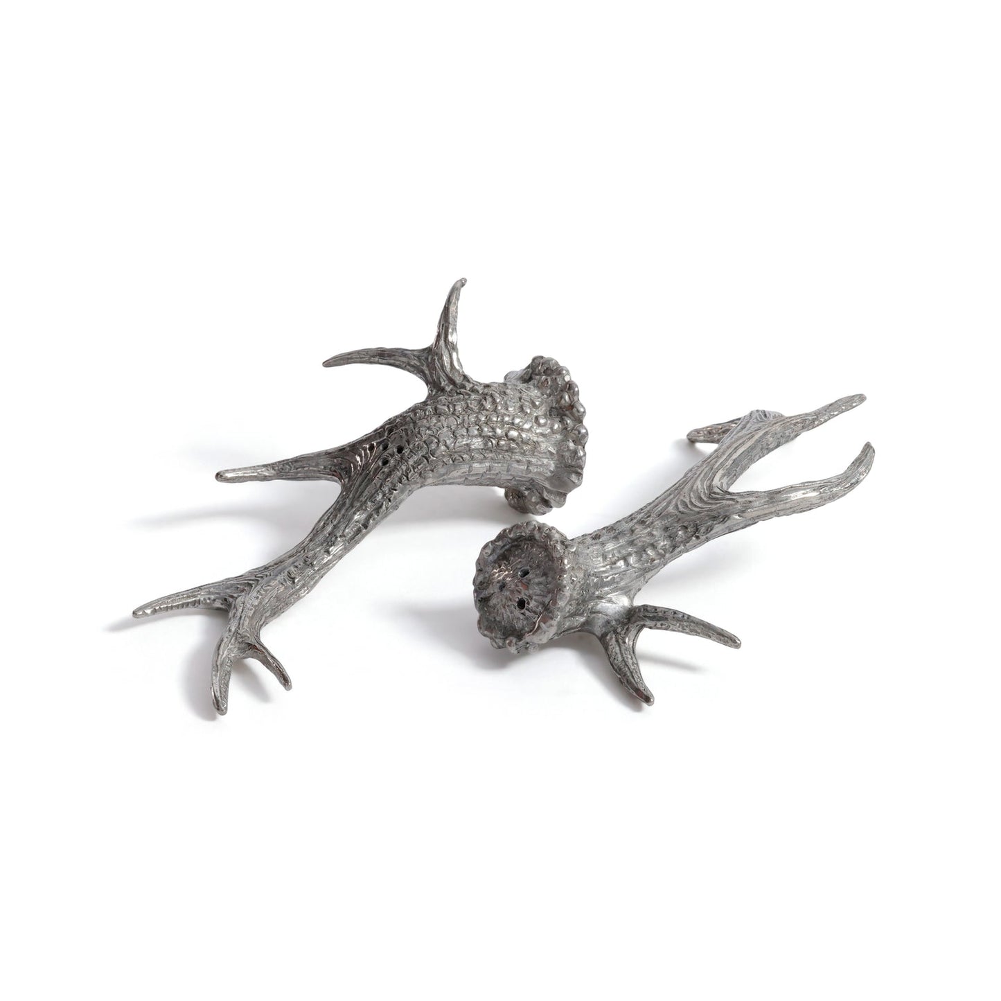 St. Anton Pewter Antler Salt & Pepper Shaker