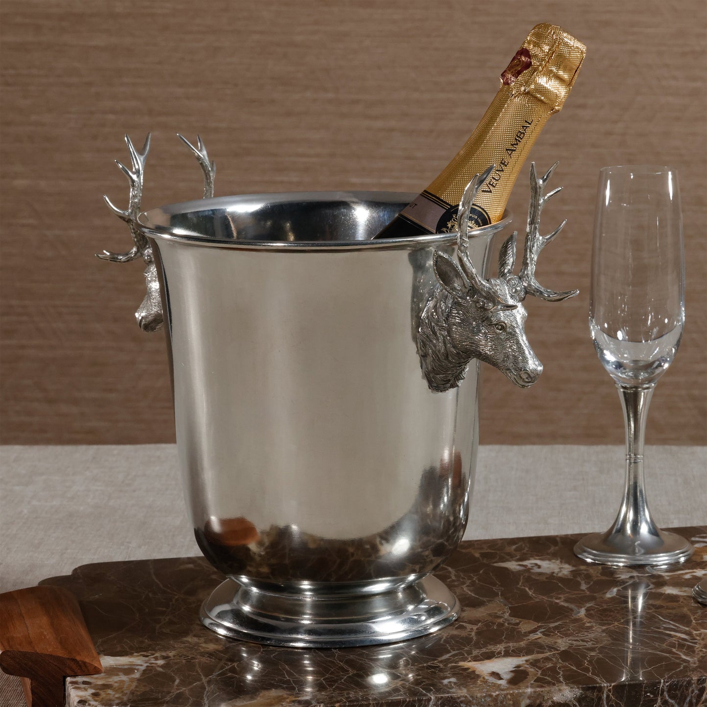 St. Moritz Pewter Champagne, Wine Cooler / Ice Bucket