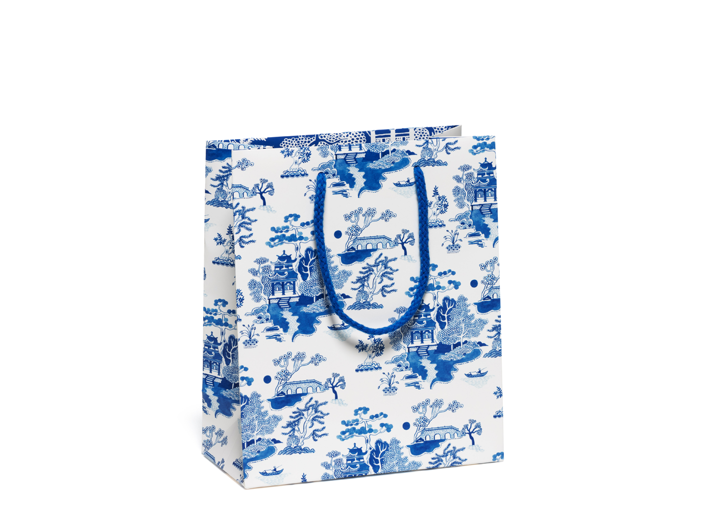 Blue Chinoiserie gift bag - Gift Wrap by Carlyle Avenue