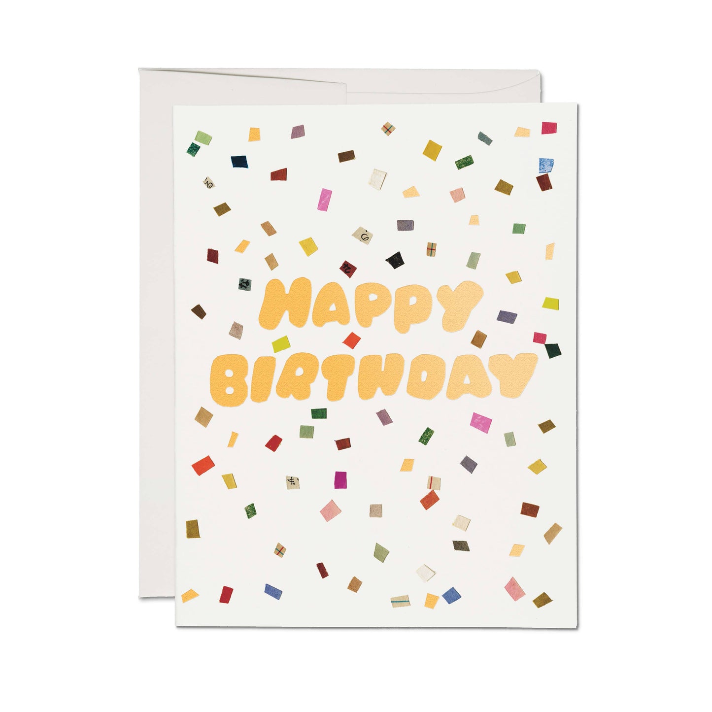 Colorful Confetti greeting card